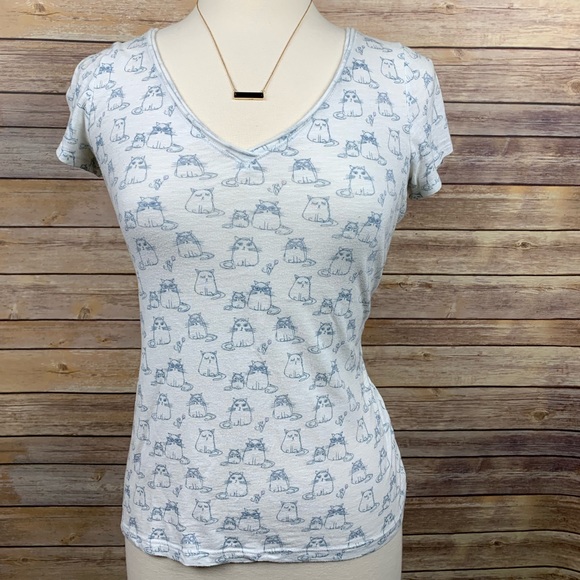 Abercrombie & Fitch Tops - Abercrombie & Fitch M Short Sleeve Cat Tee Shirt